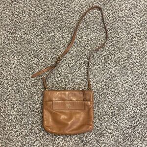 Fossil Women’s Crossbody Brown Leather Purse